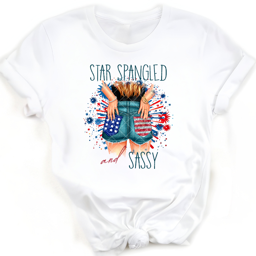 Star Spangled Sassy PNG
