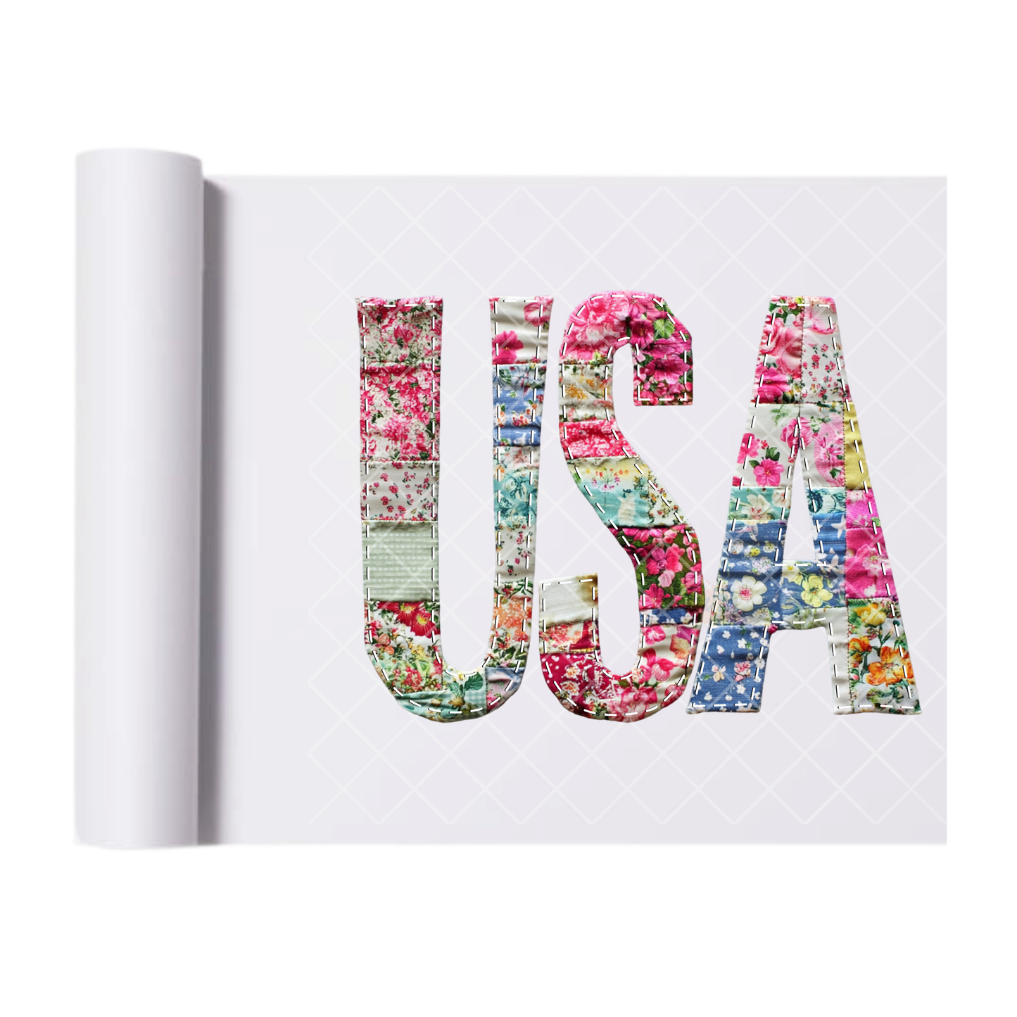 USA Quilt - Direct Print Film Transfer for T-Shirts, Cotton, Polyester & Blends - High-Quality Print