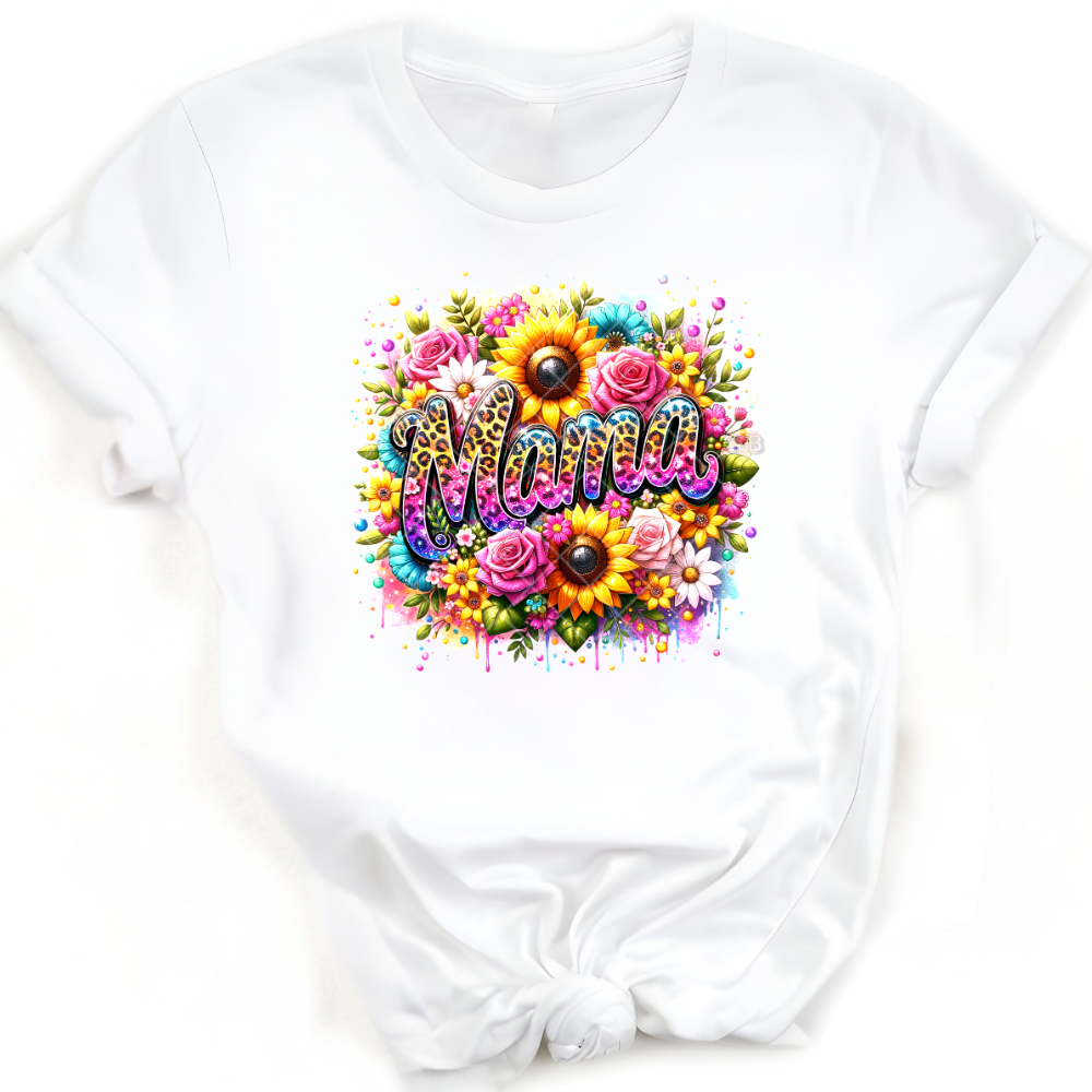 Full Bouquet With Mama hombre Print PNG