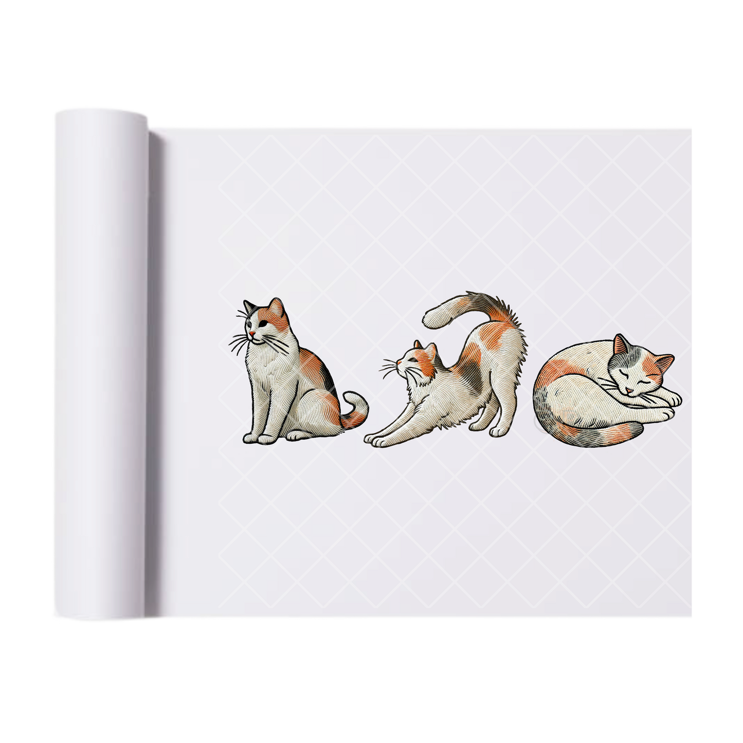 Good Cat - Direct Print Film Transfer for Trendy T-Shirts, Cotton, Polyester & Blends - High-Quality Print