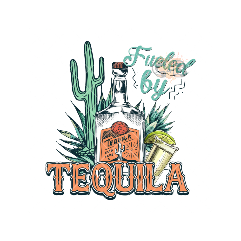 Fueled By Tequila PNG