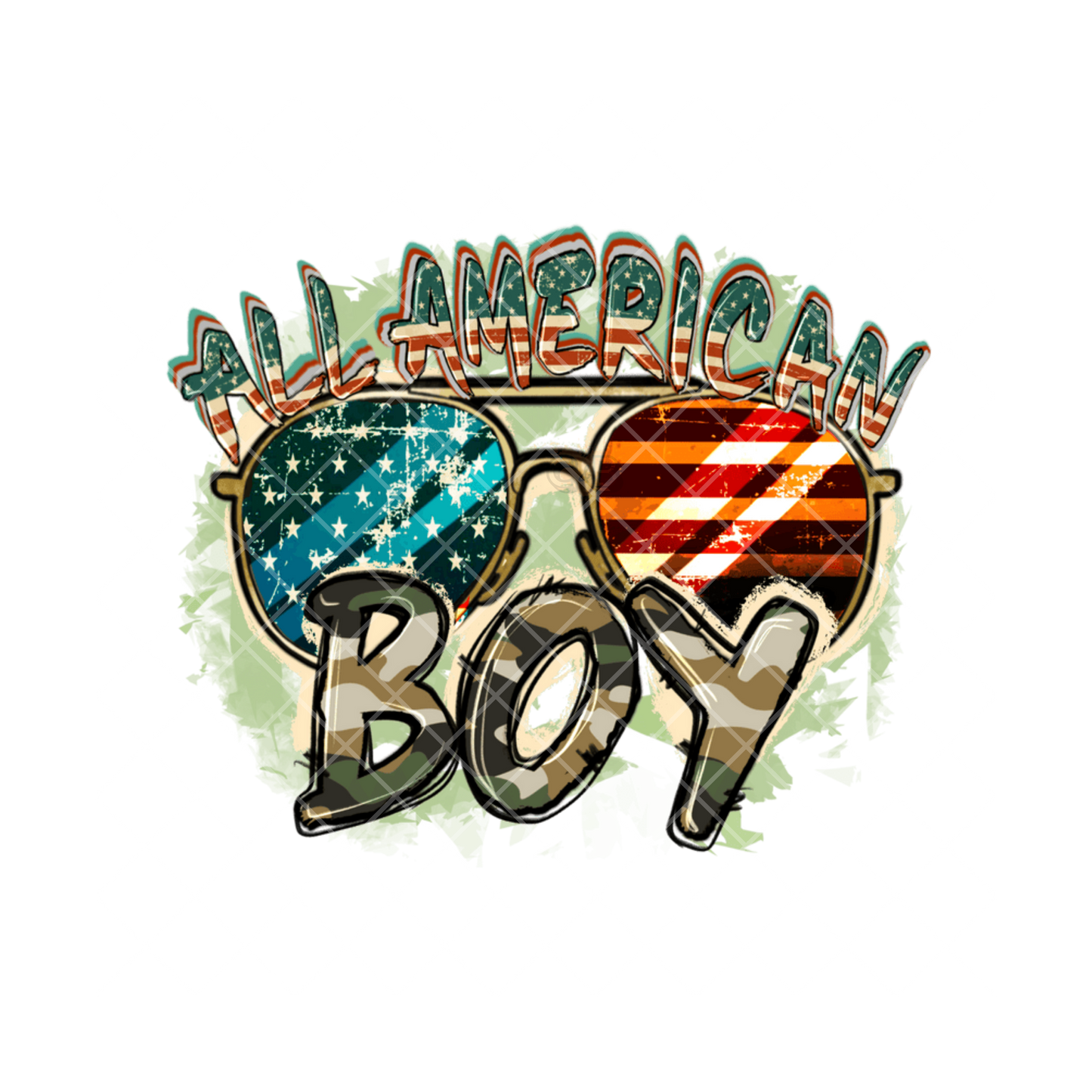 All American Boy - PNG File