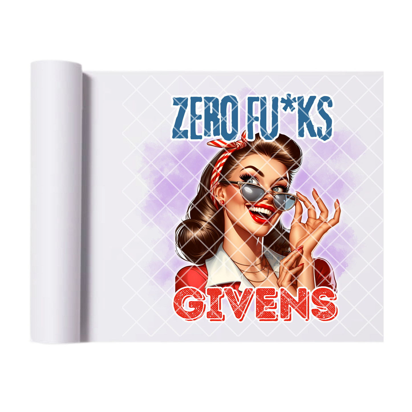 Zero given babe DTF transfer-high quality transfer for printing