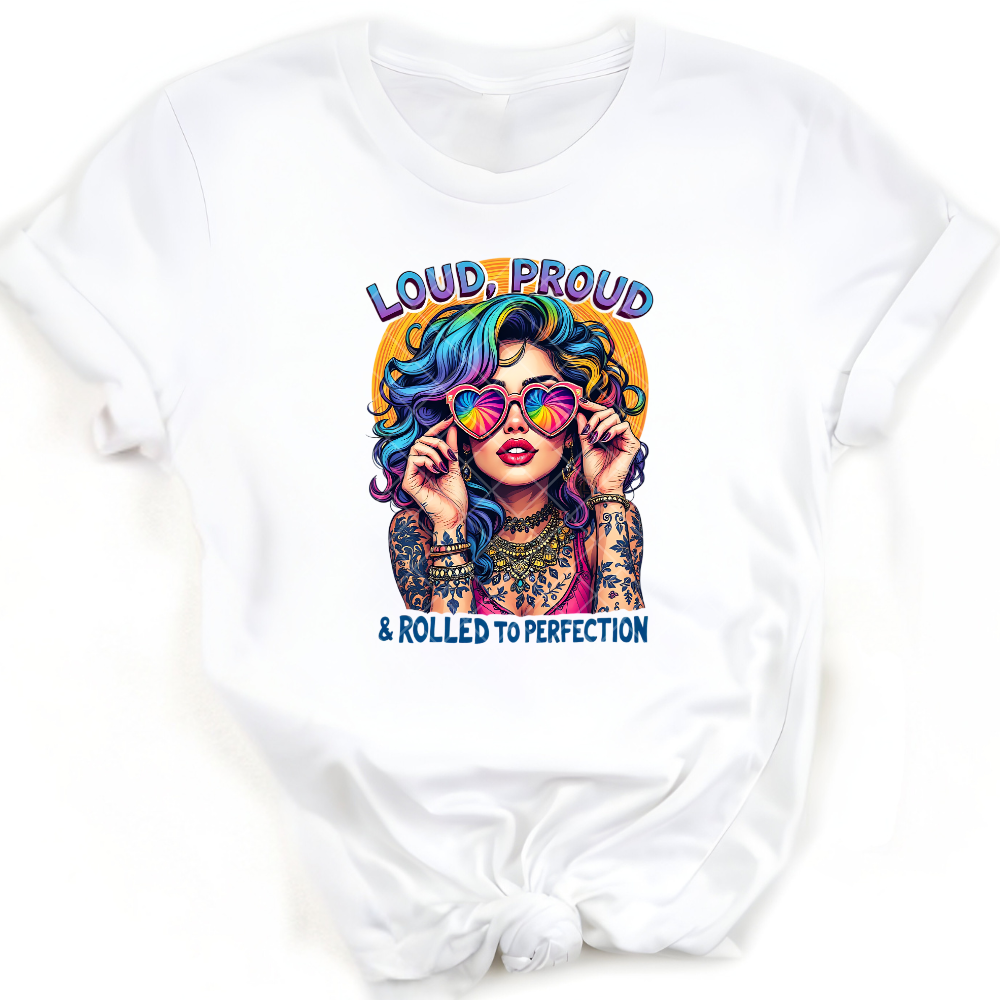 Loud, Proud, Perfection PNG