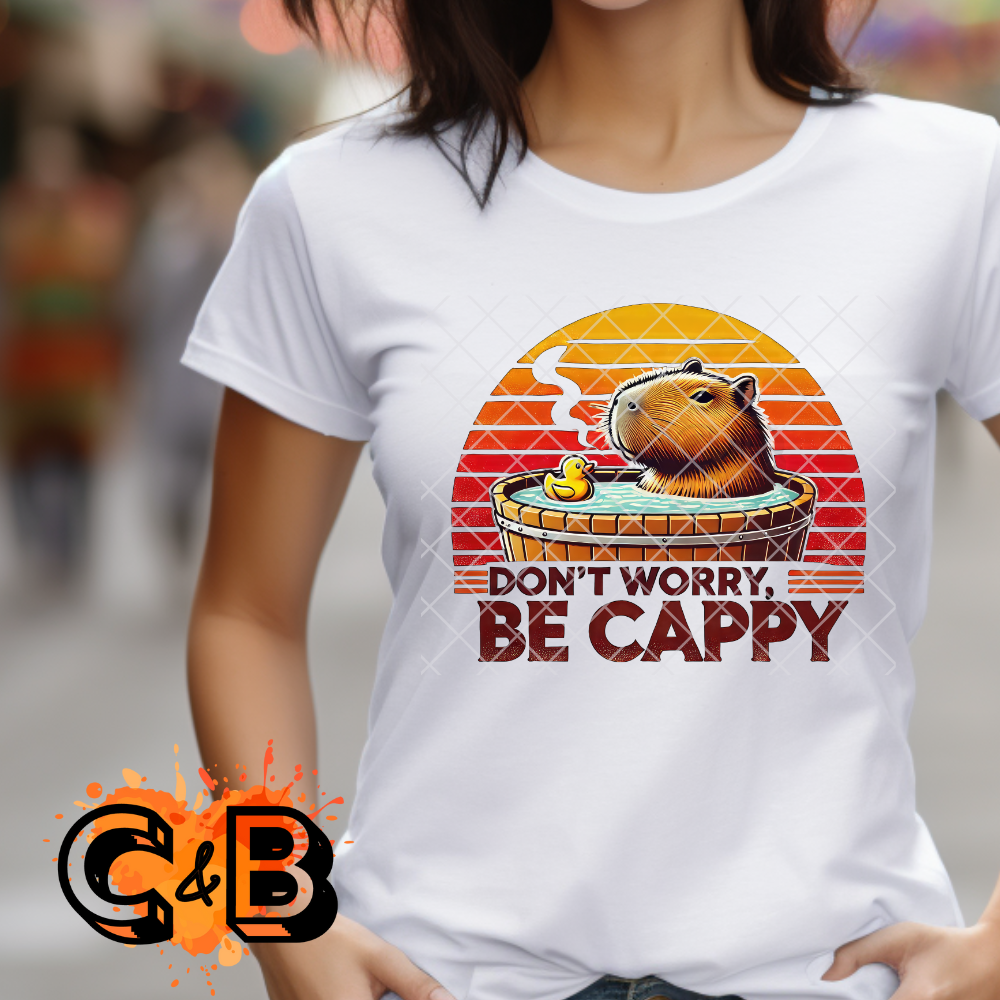 Don’t worry be cappy PNG