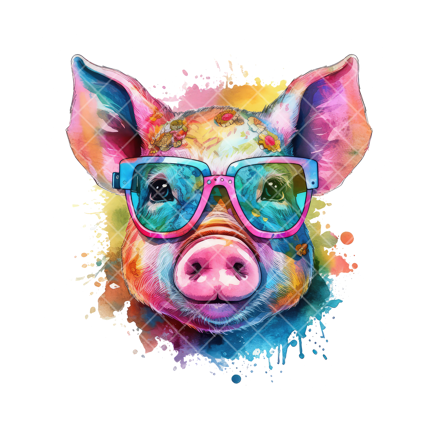 Splash Piggie PNG