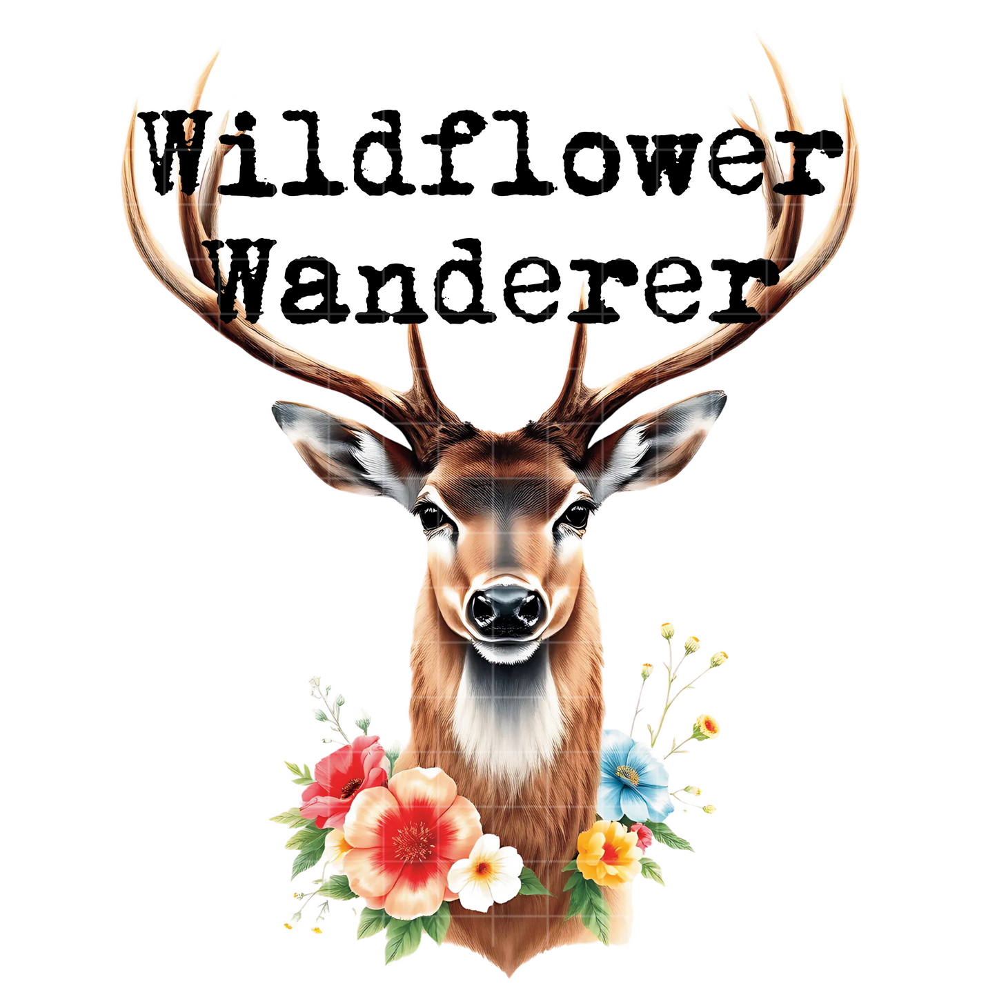 Wildflower Wanderer PNG