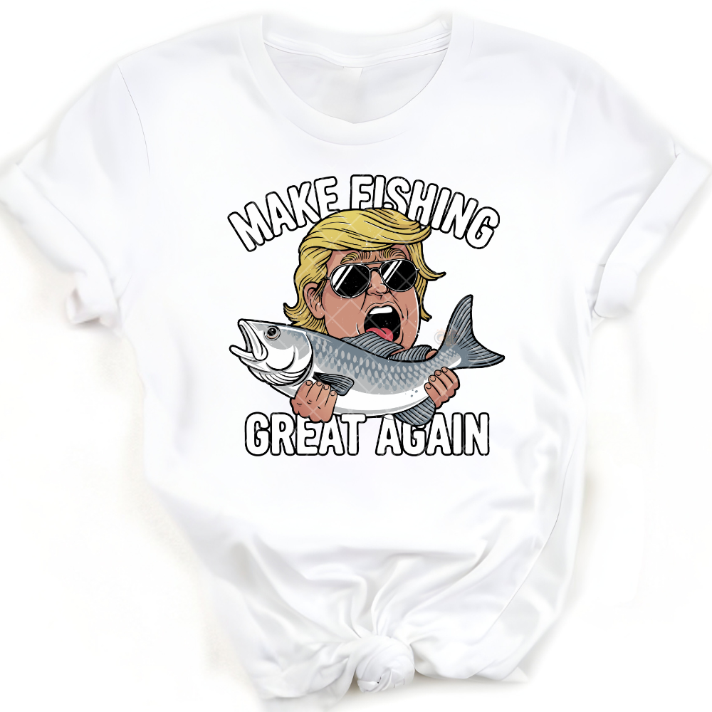 Make Fishing Great Again PNG