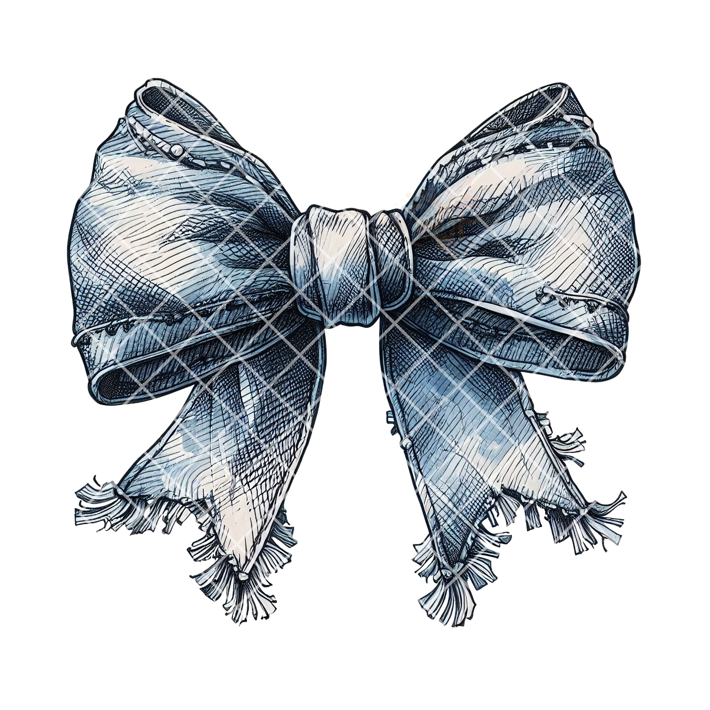 Jean bow illustration PNG