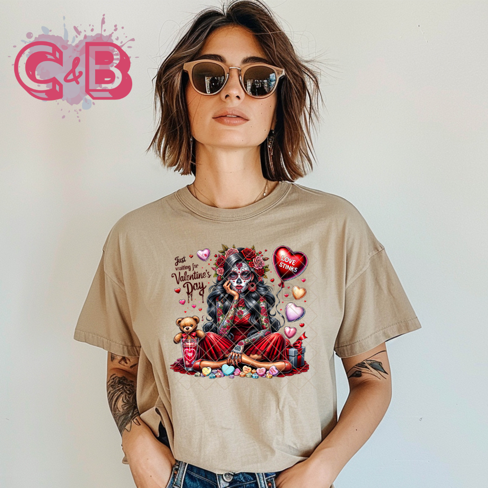 Love stings DOD lady PNG