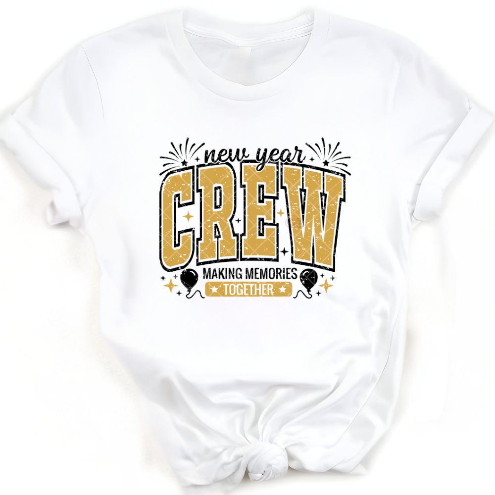 New Year Crew Memories PNG File