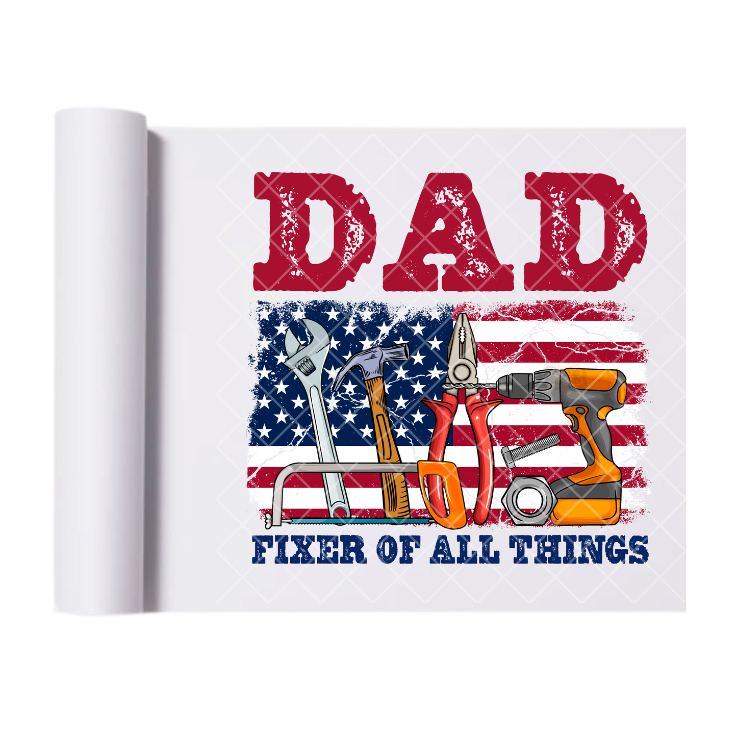 Fixer Of All Things - Direct Print Film Transfer for Trendy T-Shirts, Cotton, Polyester & Blends - High-Quality Print