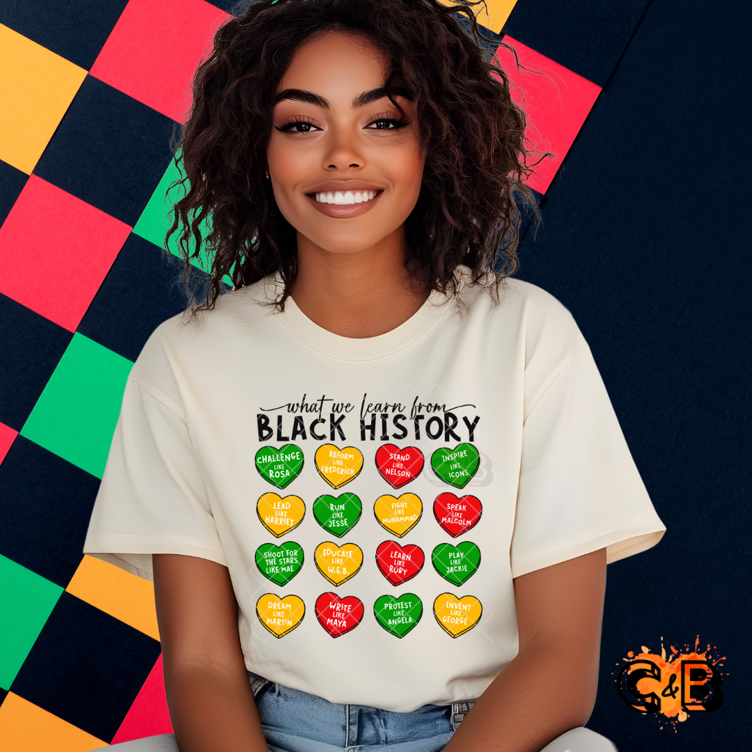 Learn from black history T-Shirt