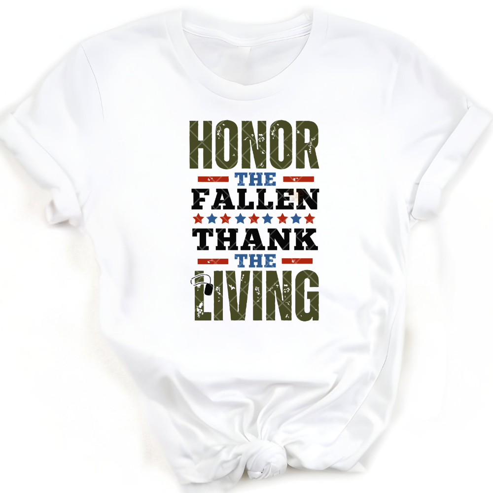 Honor The Fallen Thank The Living PNG
