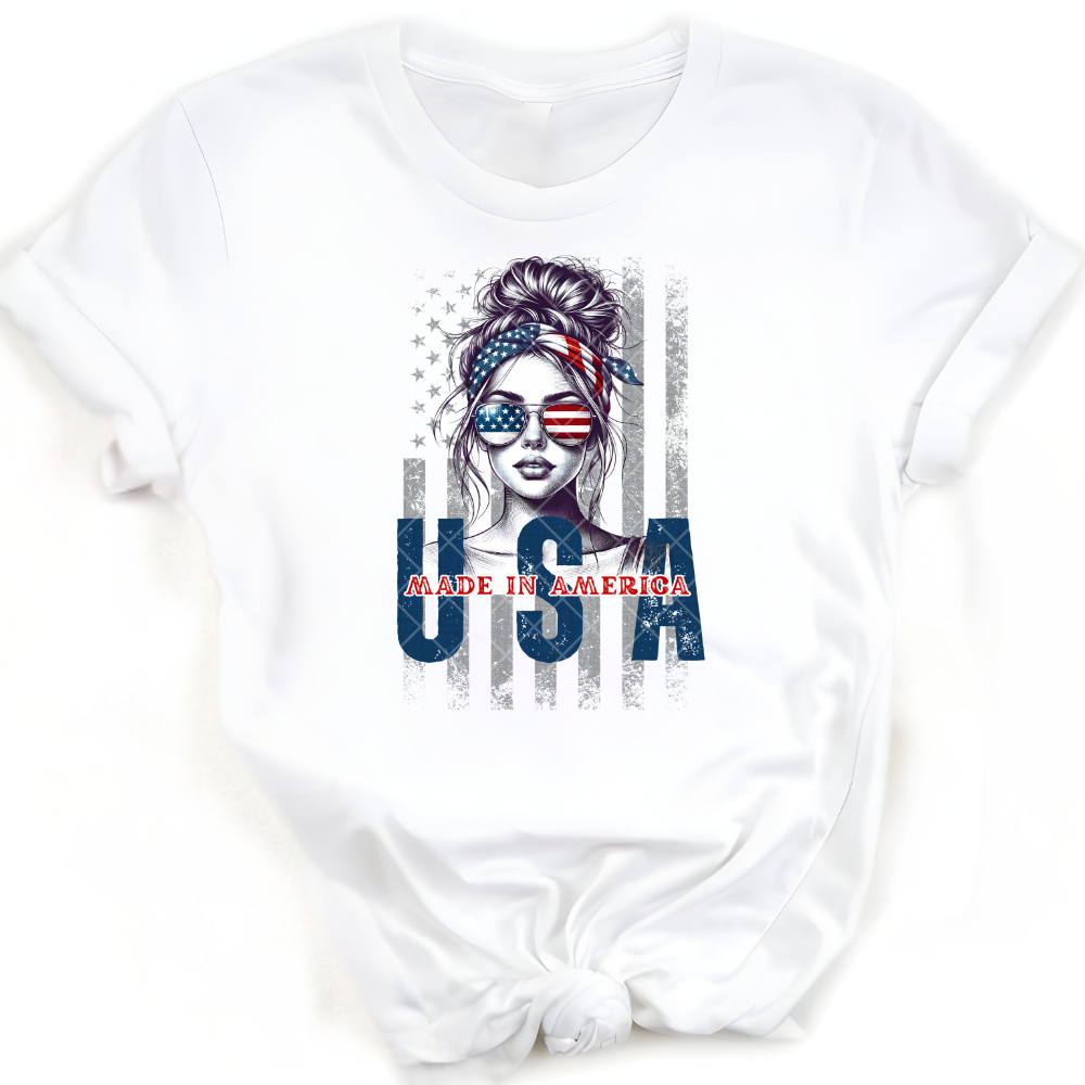 Made In America Babe PNG