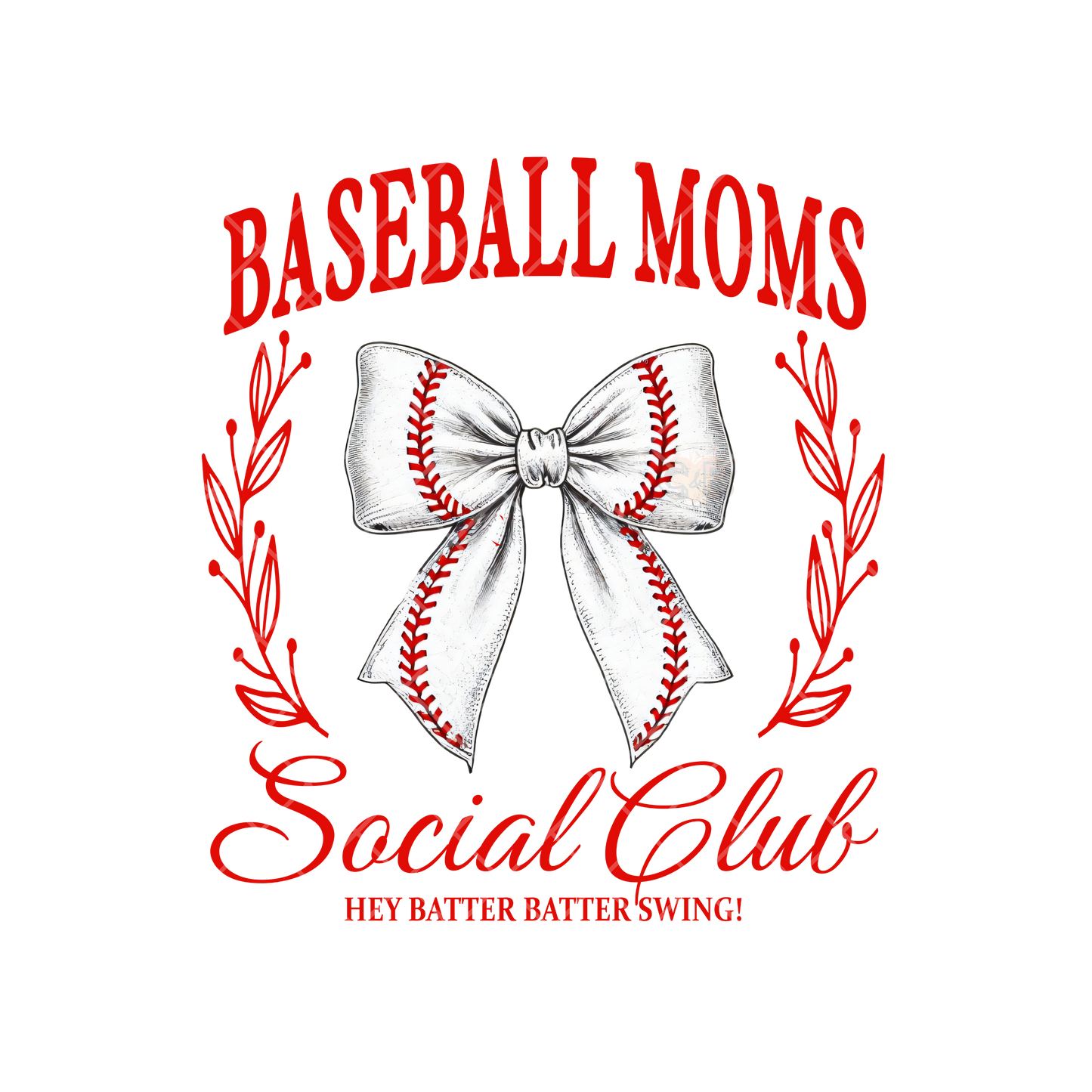 Baseball Moms Social Club PNG