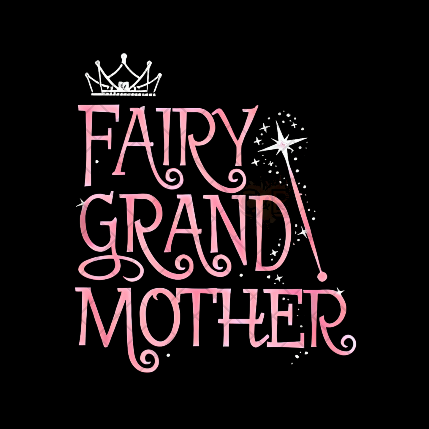 Fairy Grand Mother Pink PNG