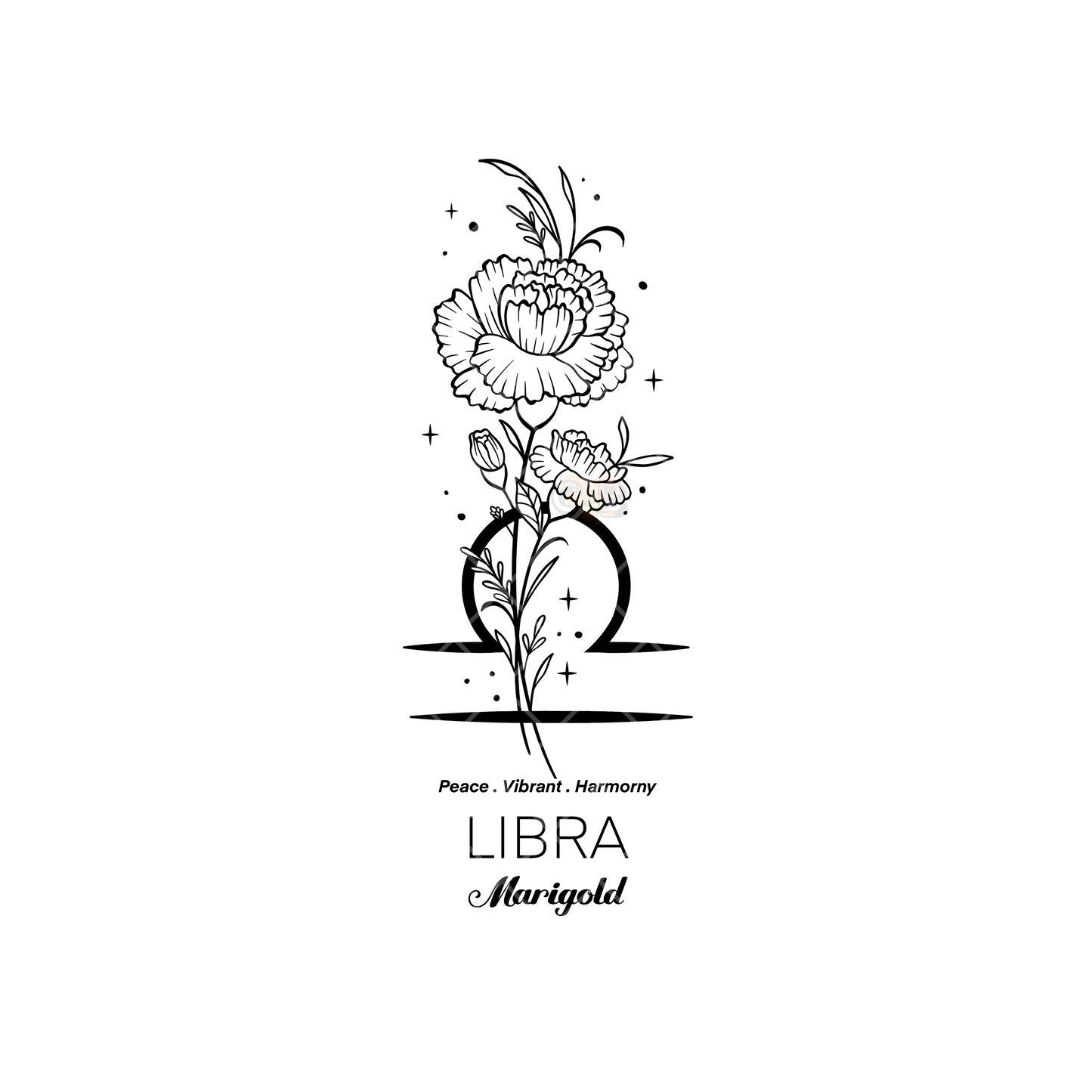 Libra Marigold PNG