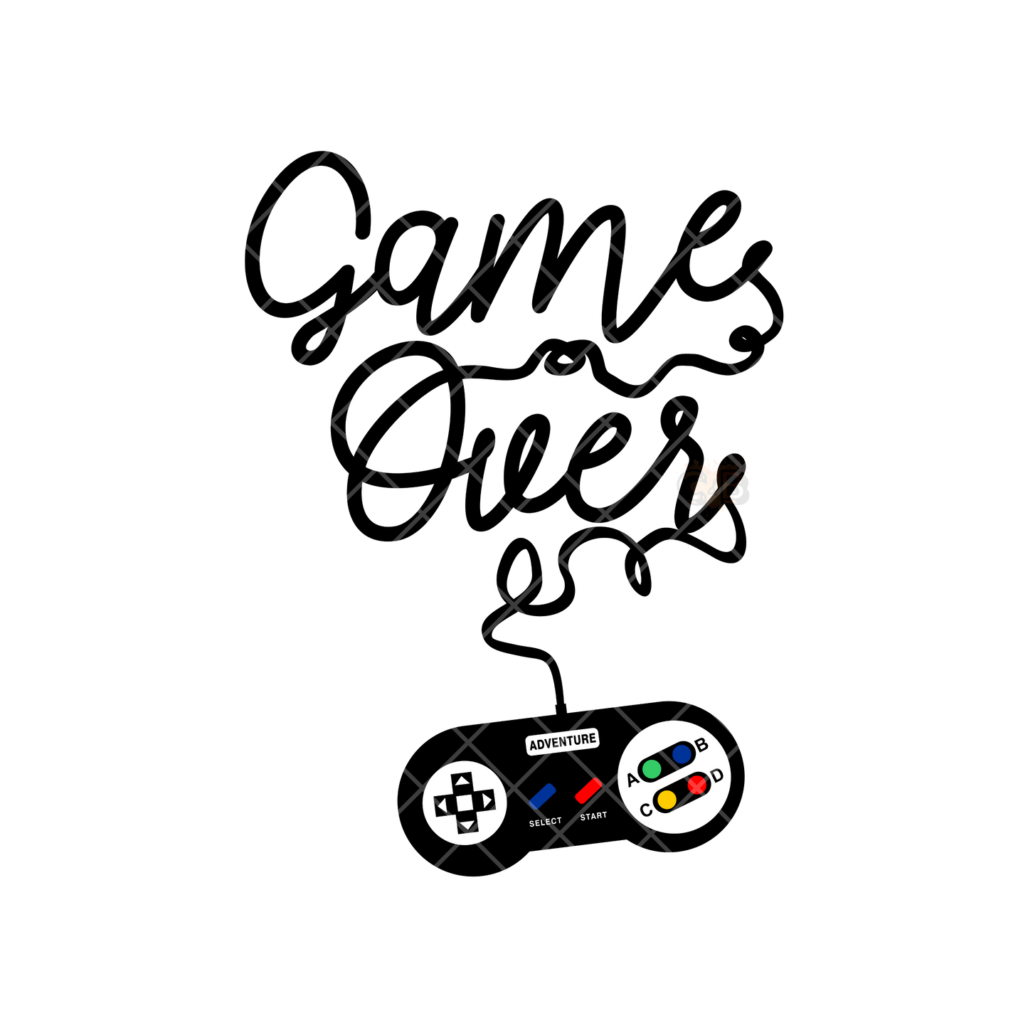 Game Over Handle PNG