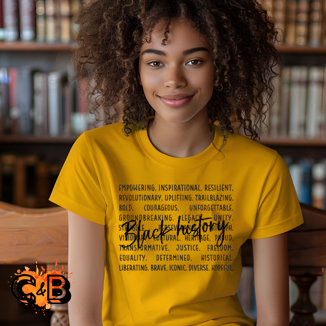Black history affirmations T-Shirt