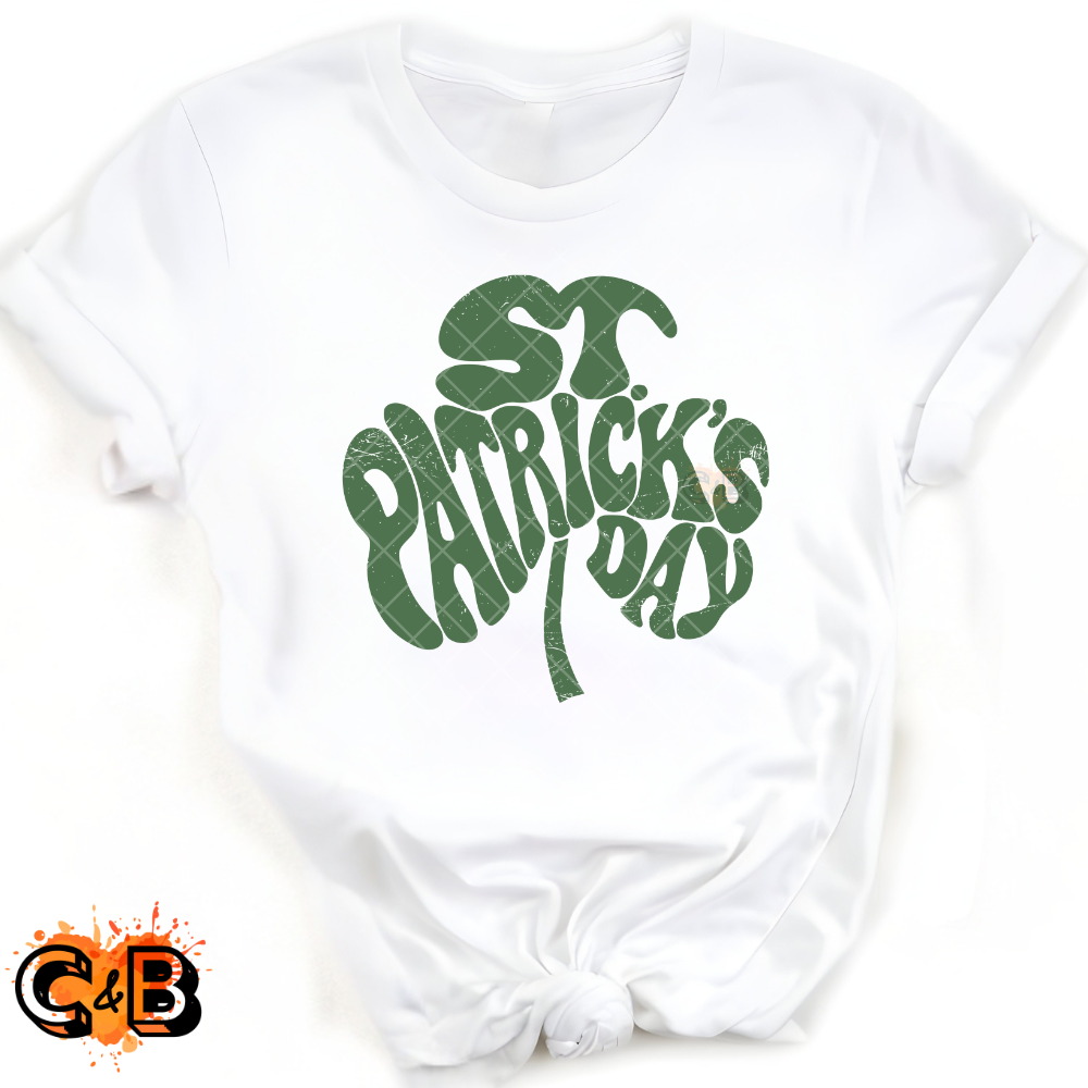 St. Patrick’s Day Clover Shape PNG