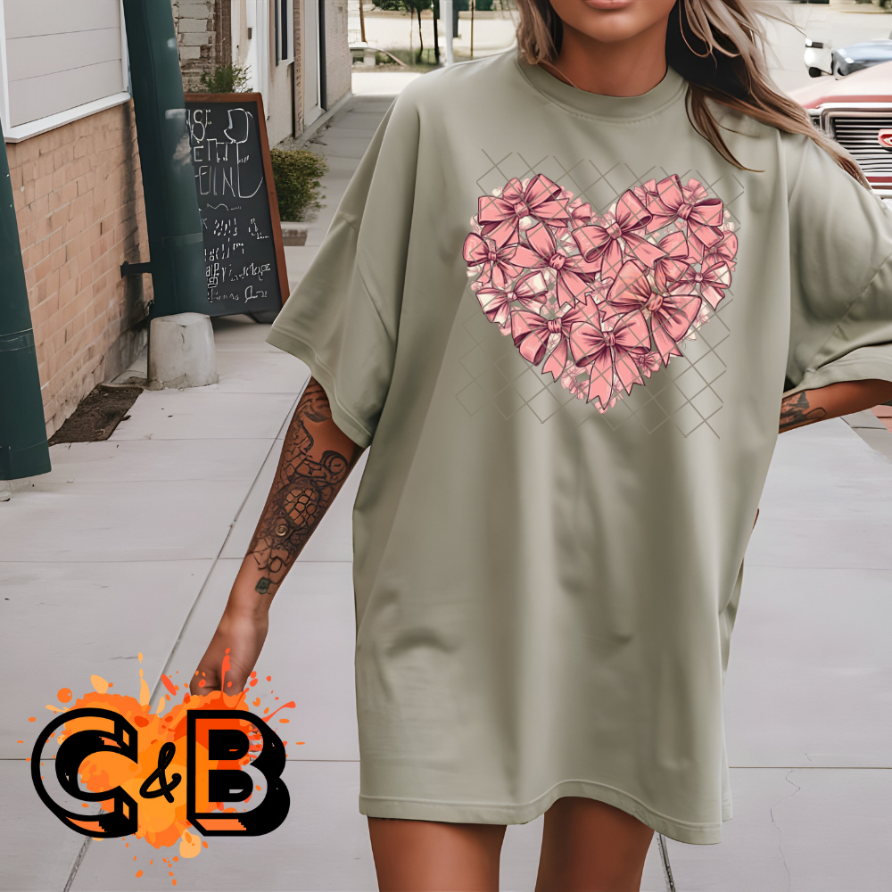 Bow made with overlapping bows T-Shirt