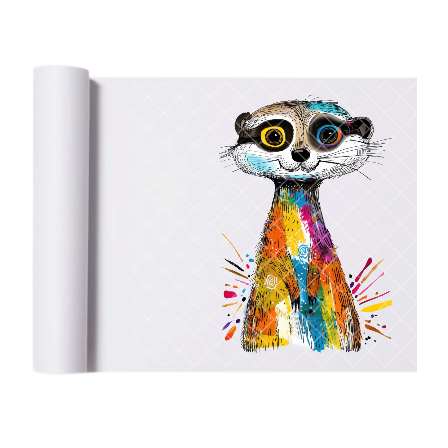 Leemer Art Painting - Direct Print Film Transfer for Trendy T-Shirts, Cotton, Polyester & Blends - High-Quality Print