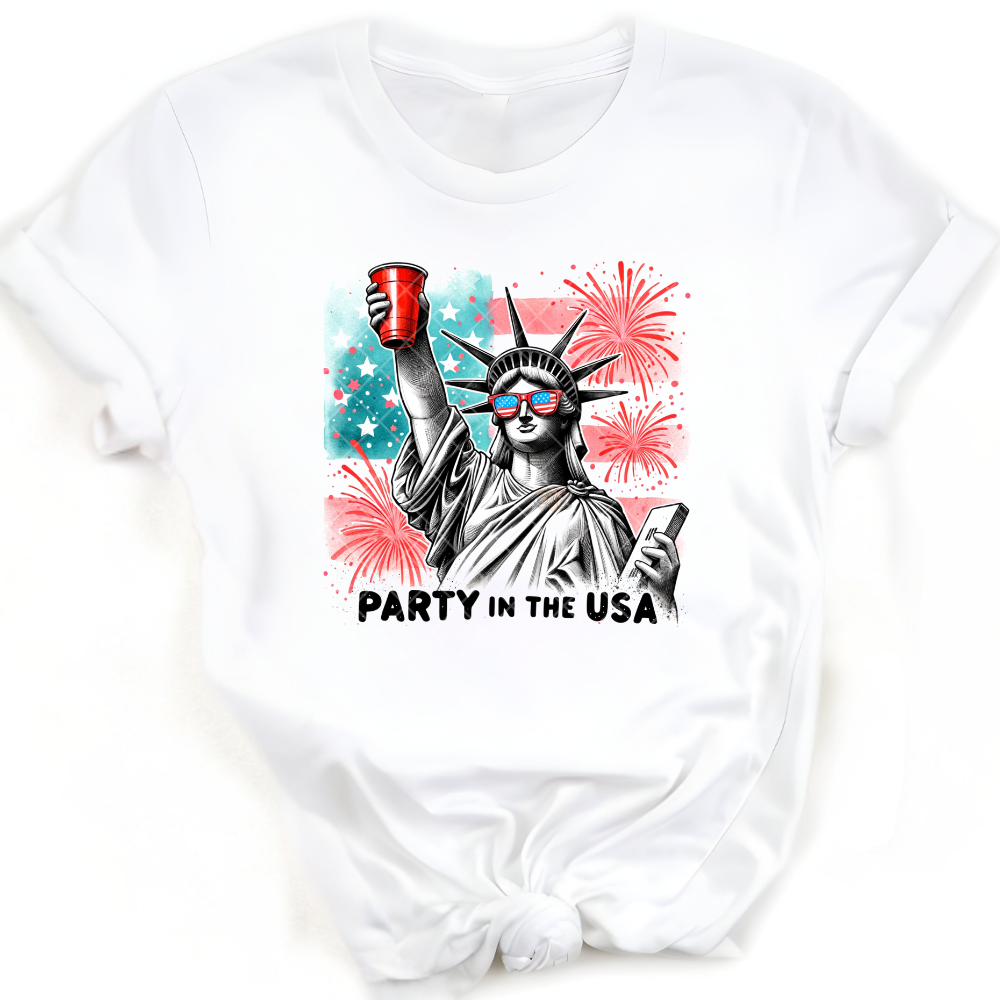 Party In The USA Lady Liberty PNG File
