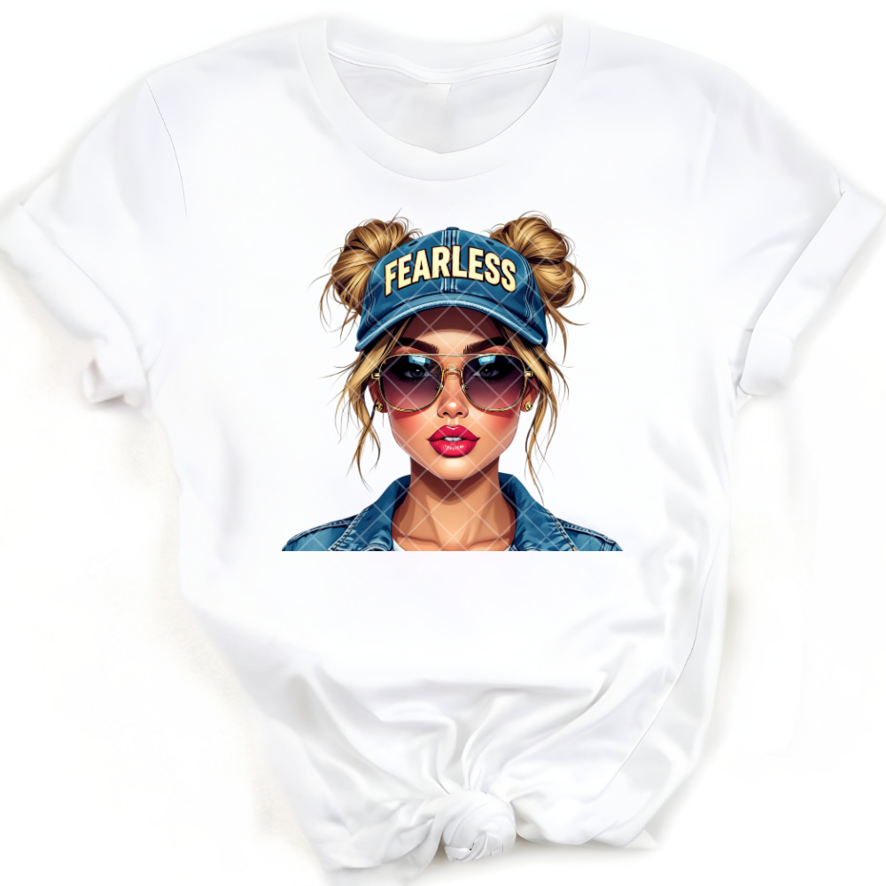 Fearless Babe PNG File