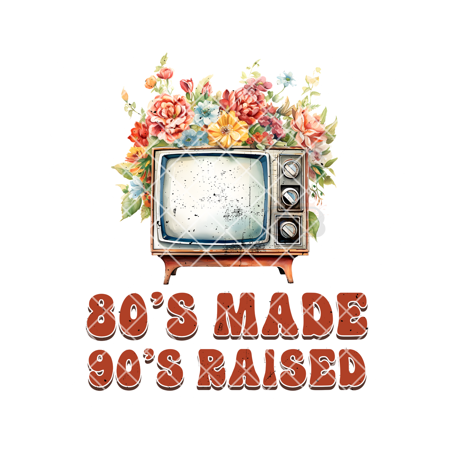 80s made 90s raised PNG