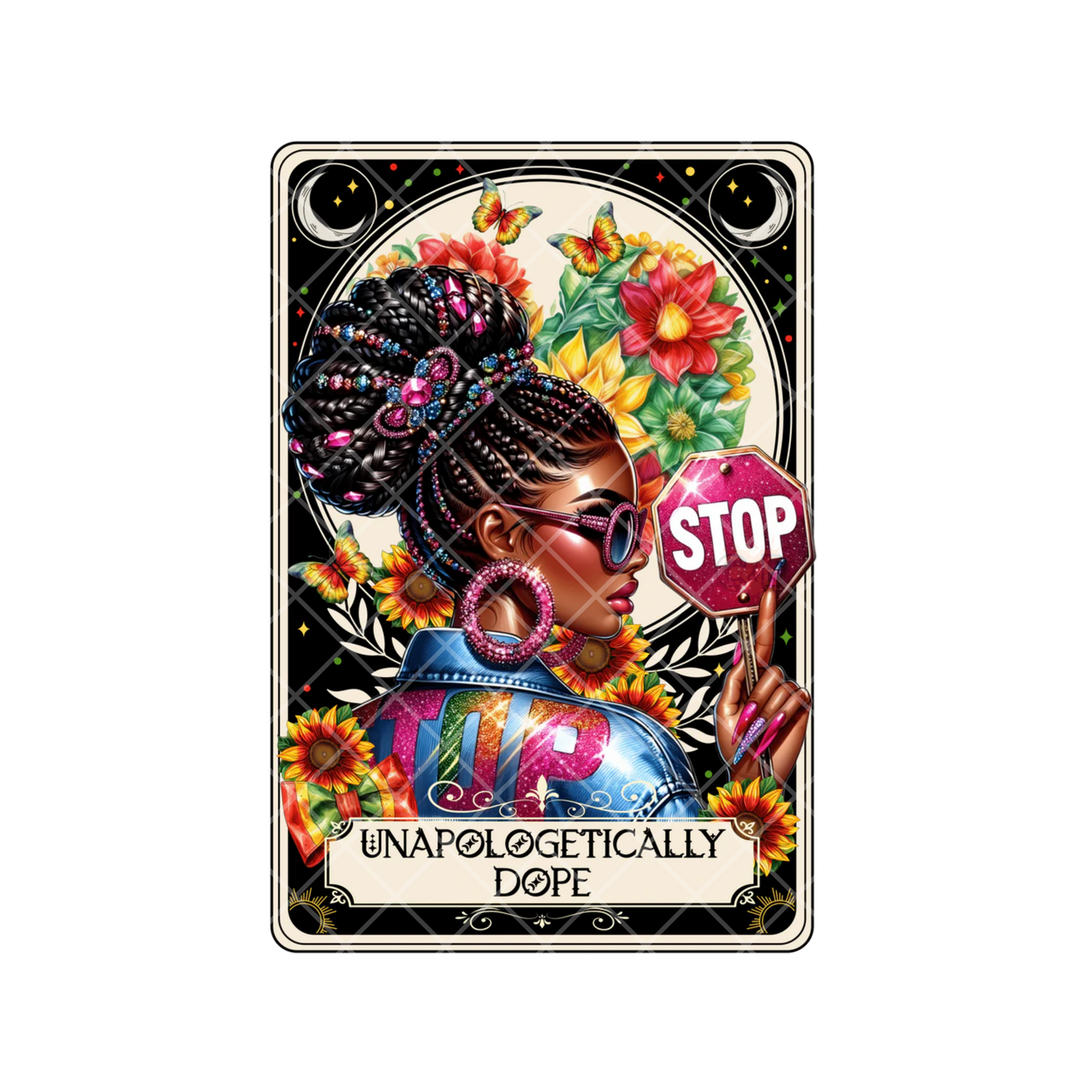 Unapologetic Babe PNG File