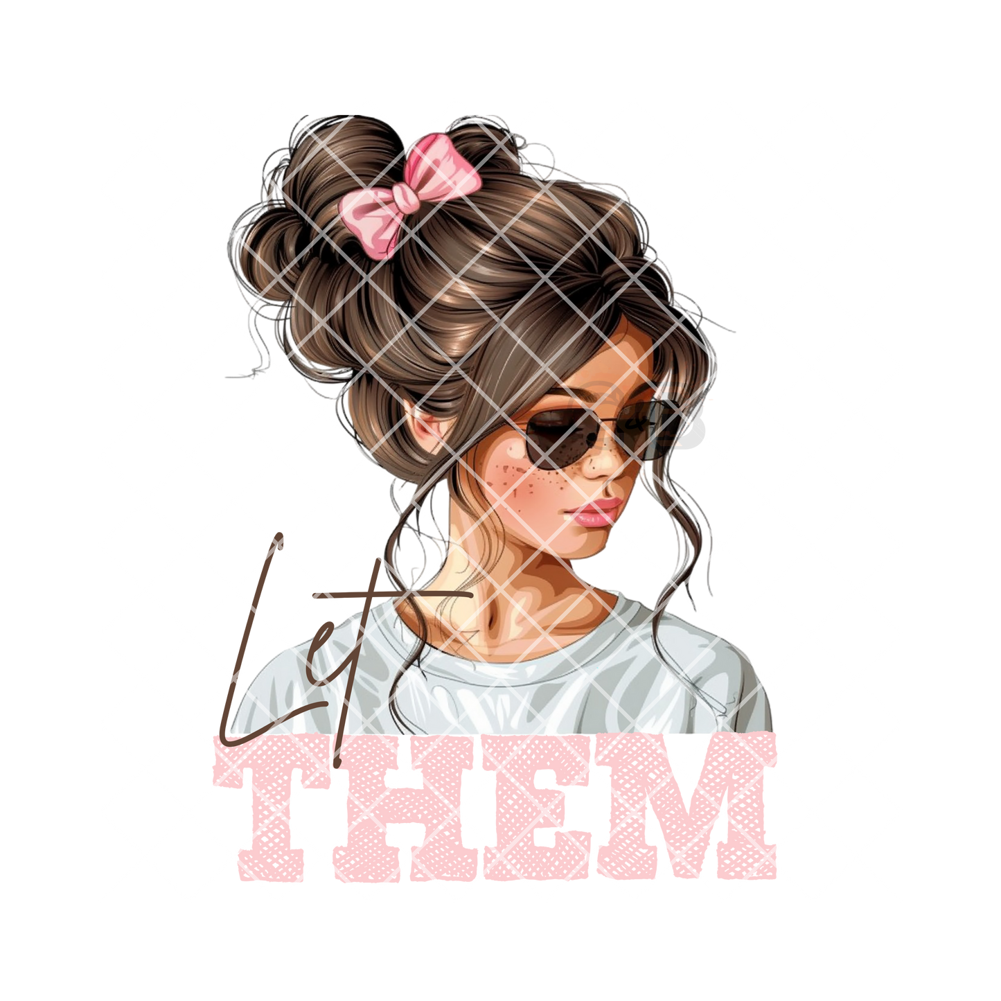 Let them babe glasses T-Shirt