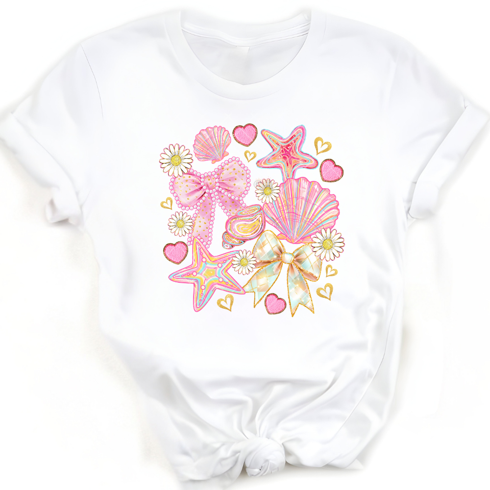Pink Seashells PNG