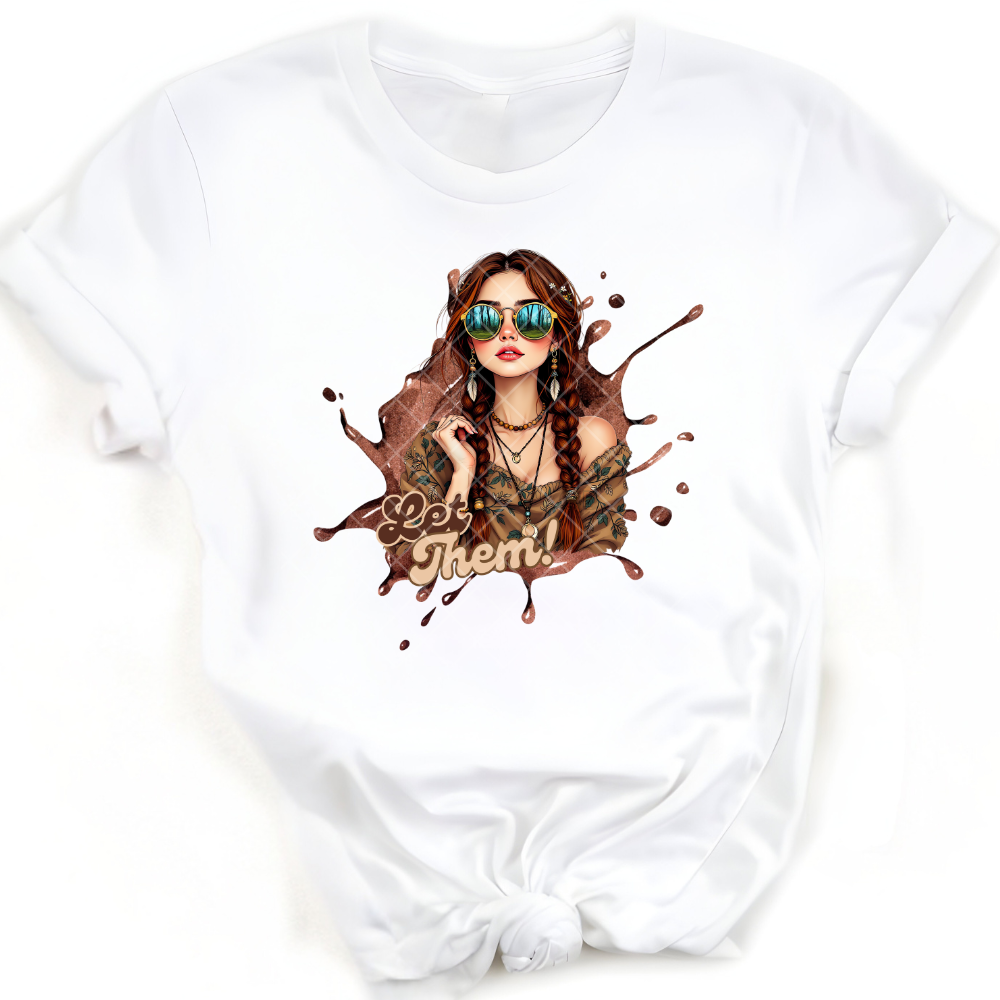 Let Them Babe Chocolate PNG