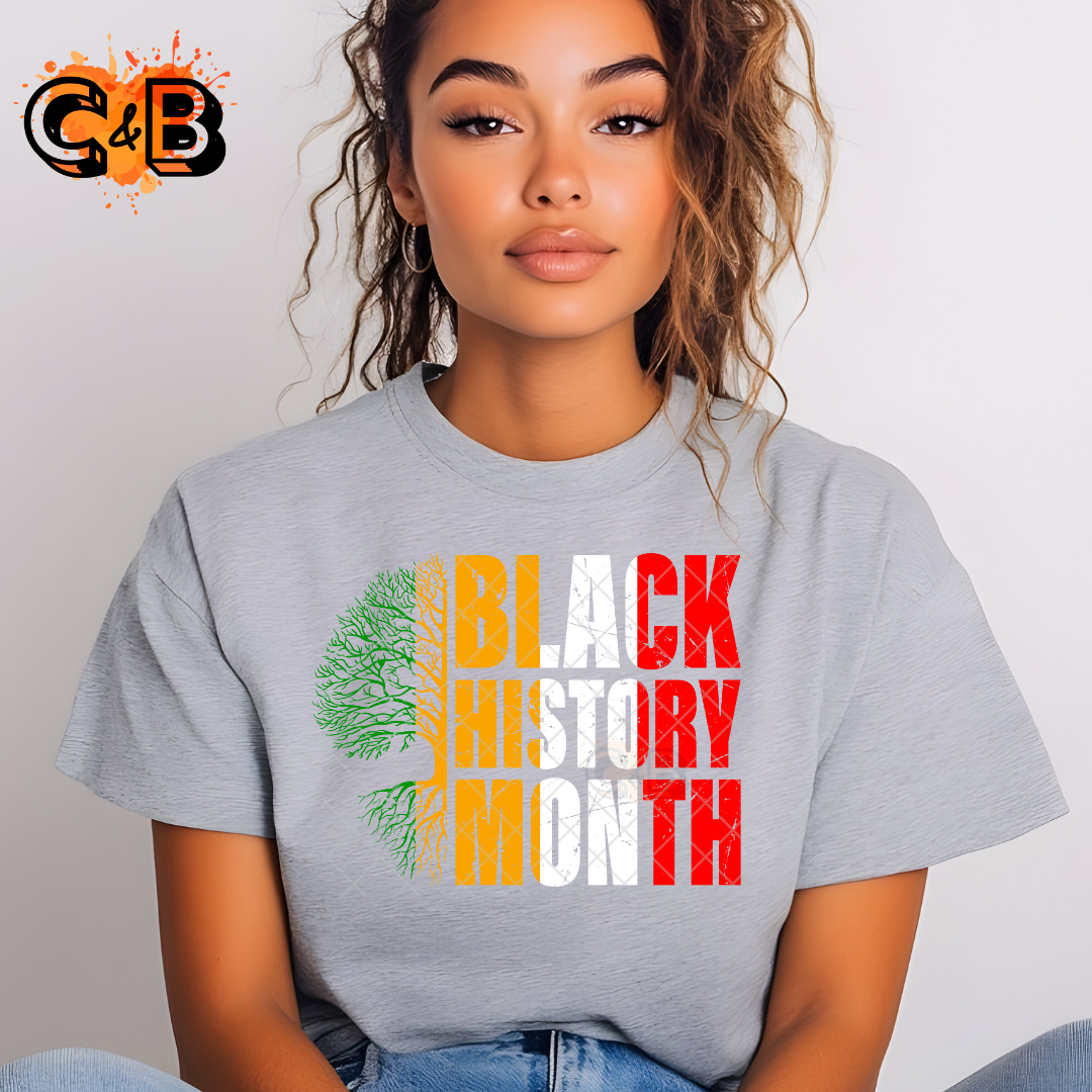 Black history tree of life T-Shirt