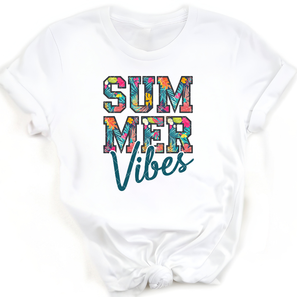 Summer Vibes Pastel Pom PNG