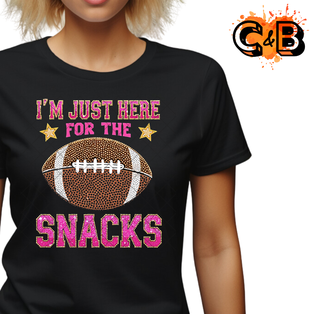 I’m Just Here For The Snacks PNG File