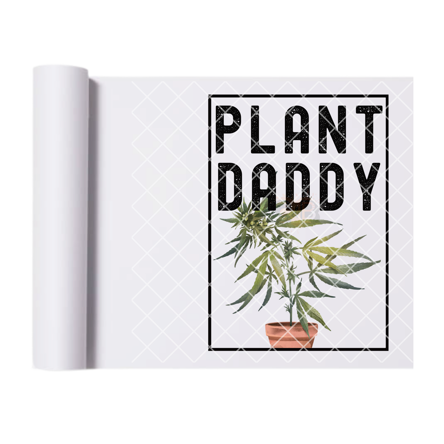 Plant daddy film t shirt transfer