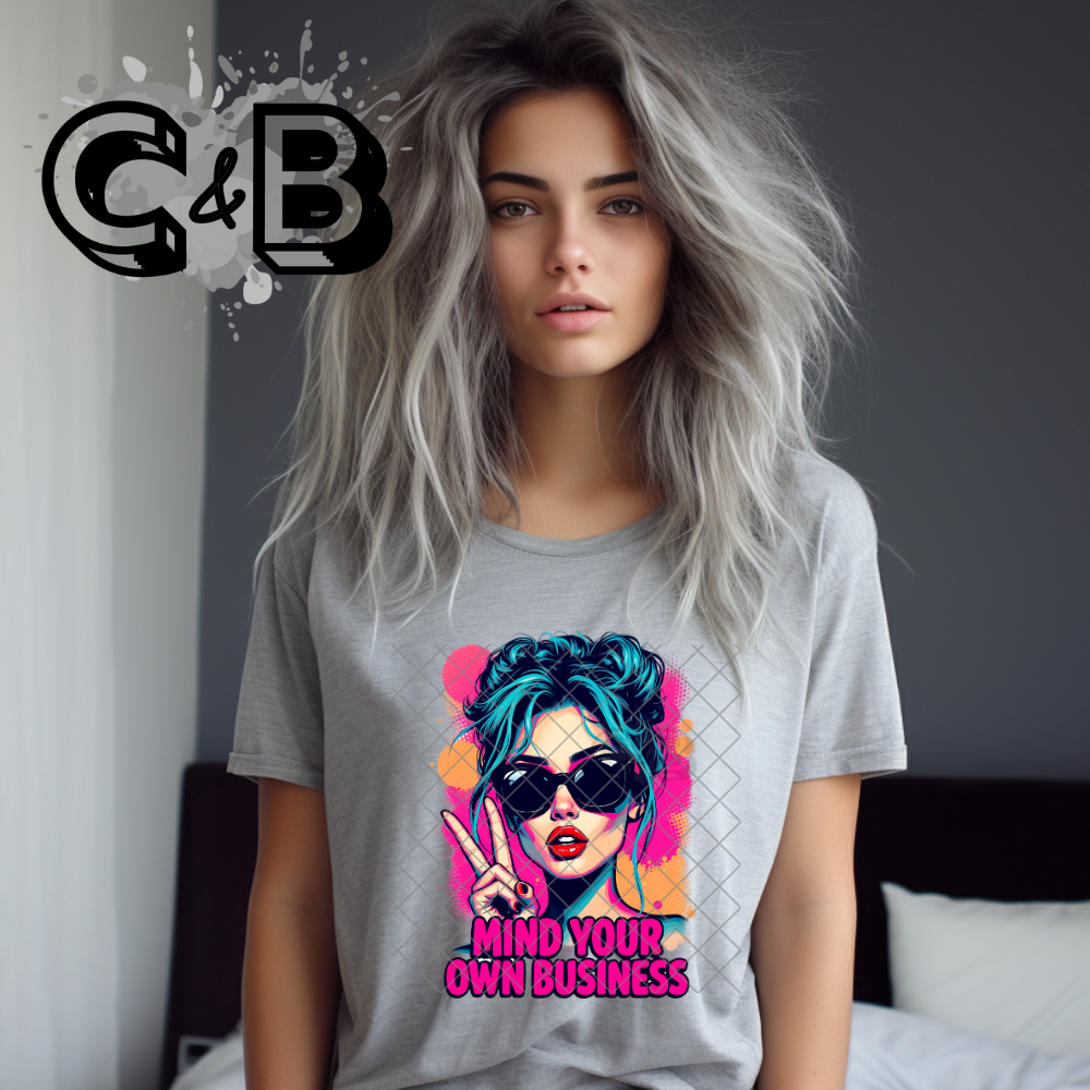 Mind your own babe PNG