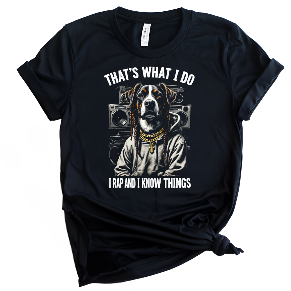 I Rap And Know Things PNG