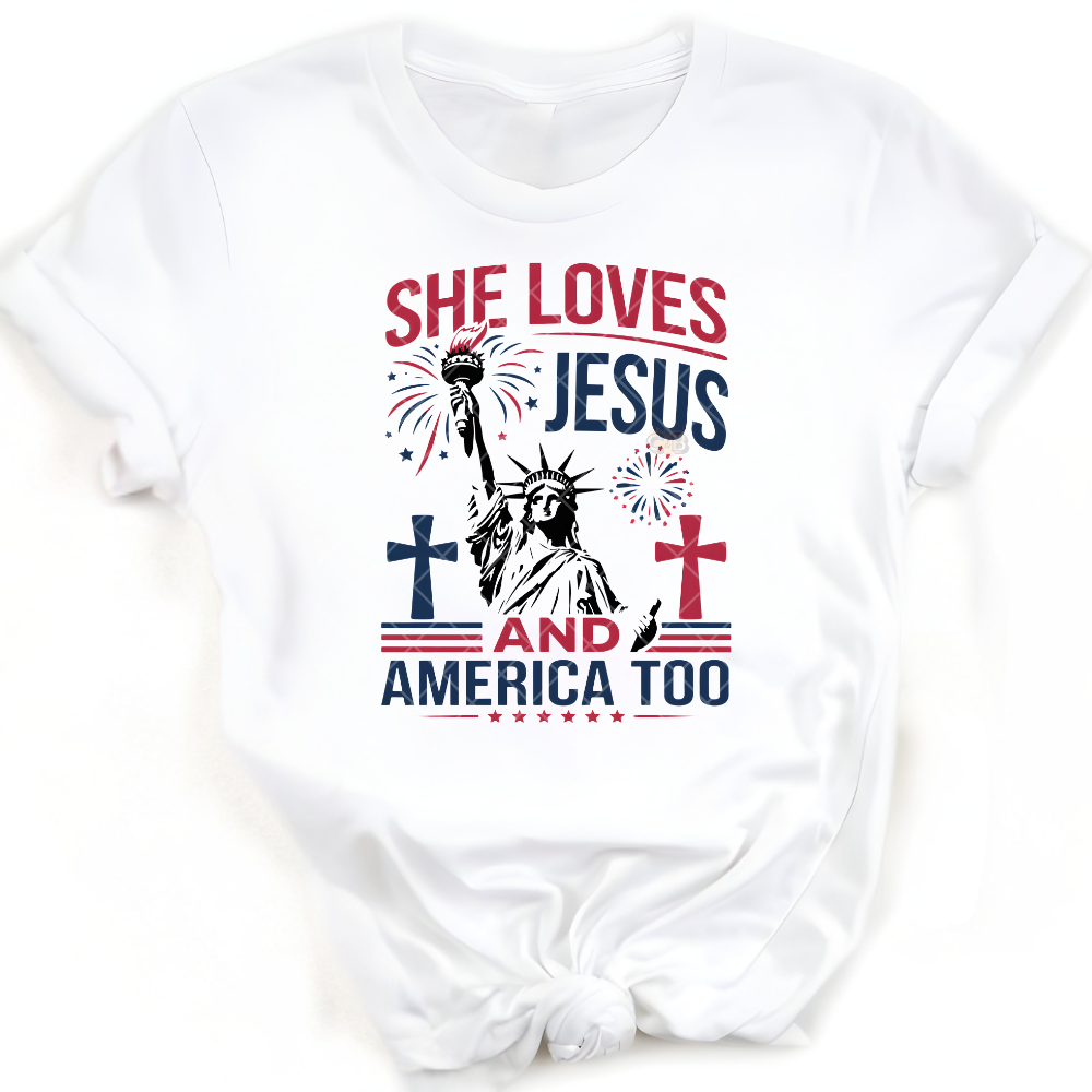 She Loves Jesus PNG