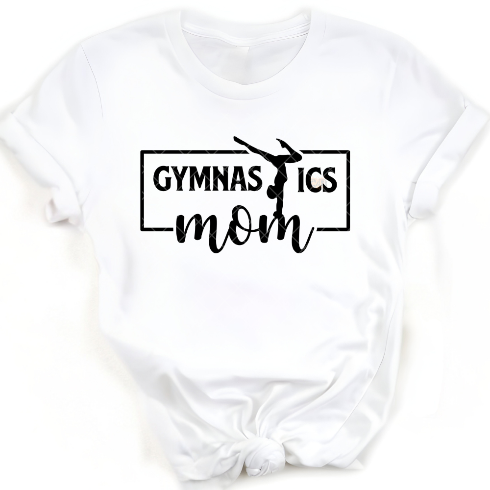 Gymnastics Mom - Premium Graphic T-Shirt for Casual Wear