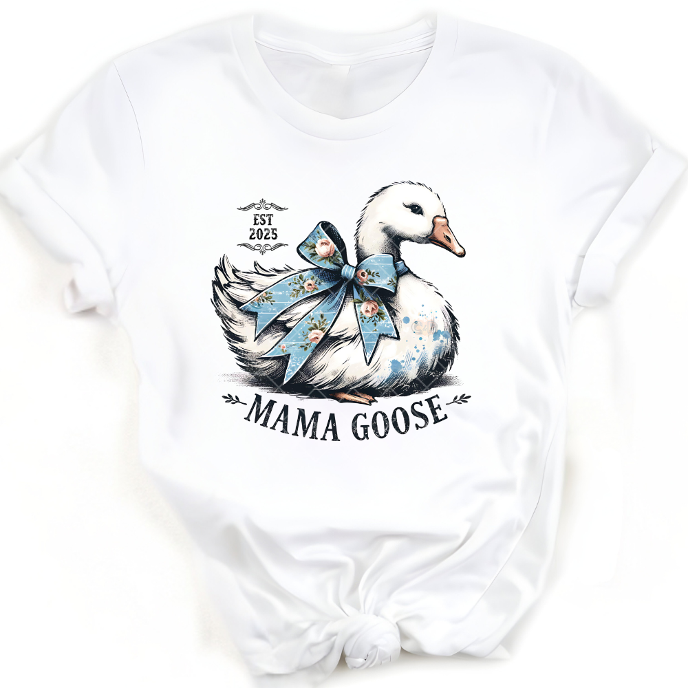 Mama Goose Blue Ribbon PNG