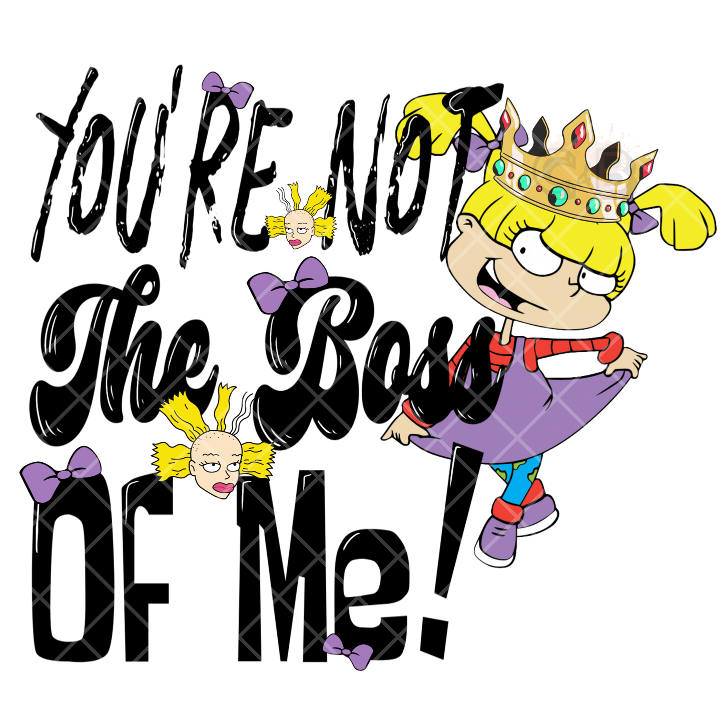 Angelica Not The Boss Of Me PNG