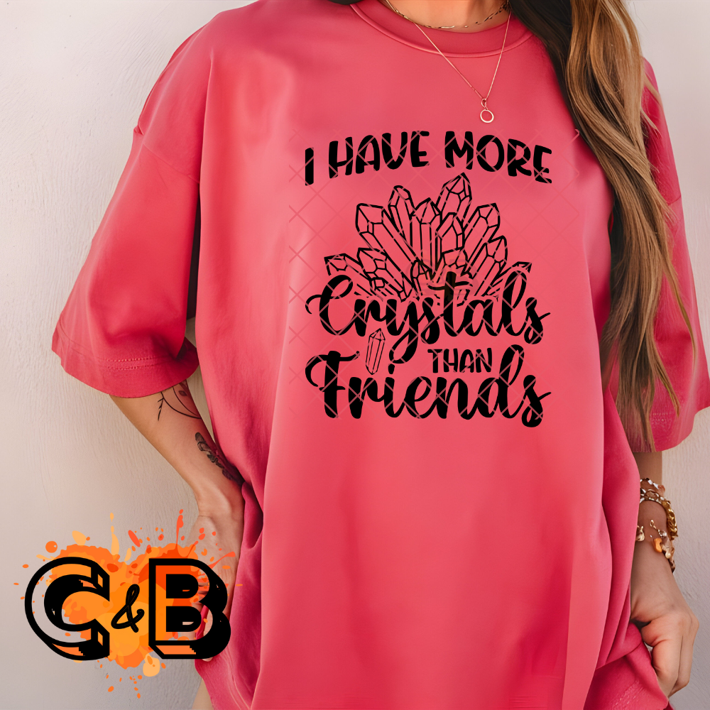 More crystals than friends PNG