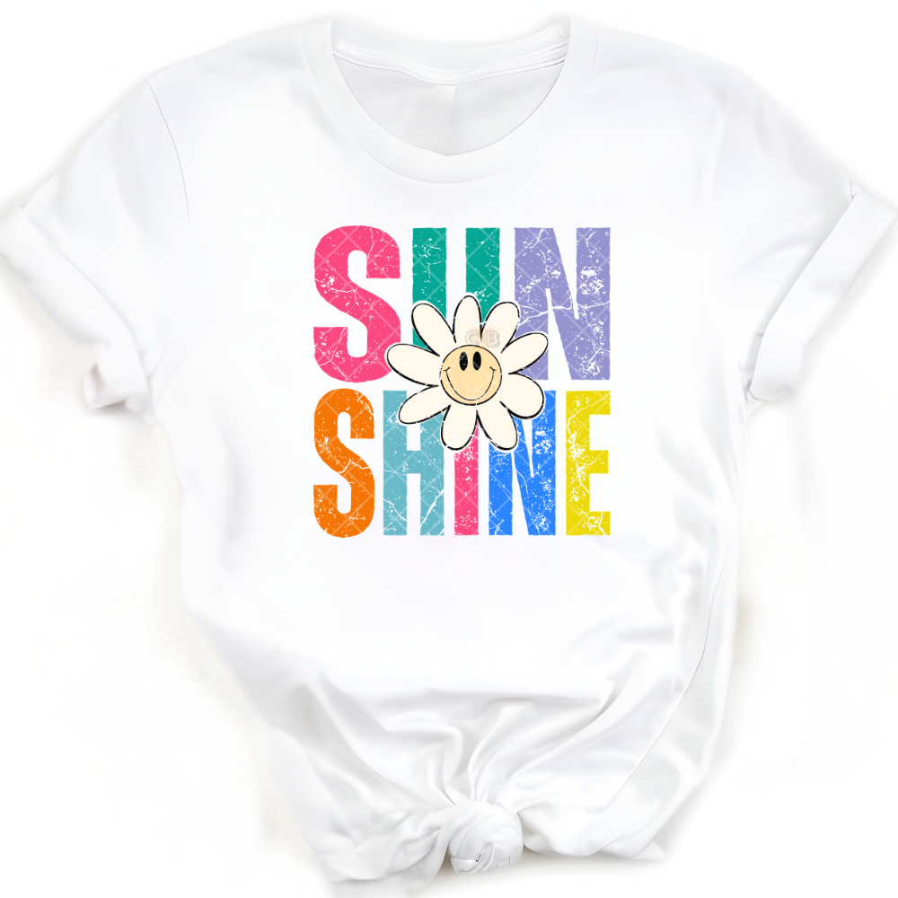 Sunshine Smiley Daisy PNG