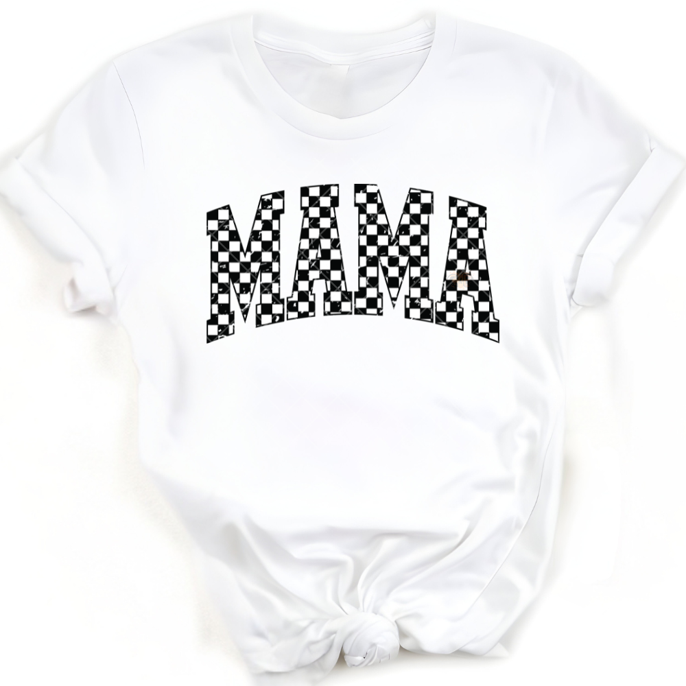 Mama Checkered PNG