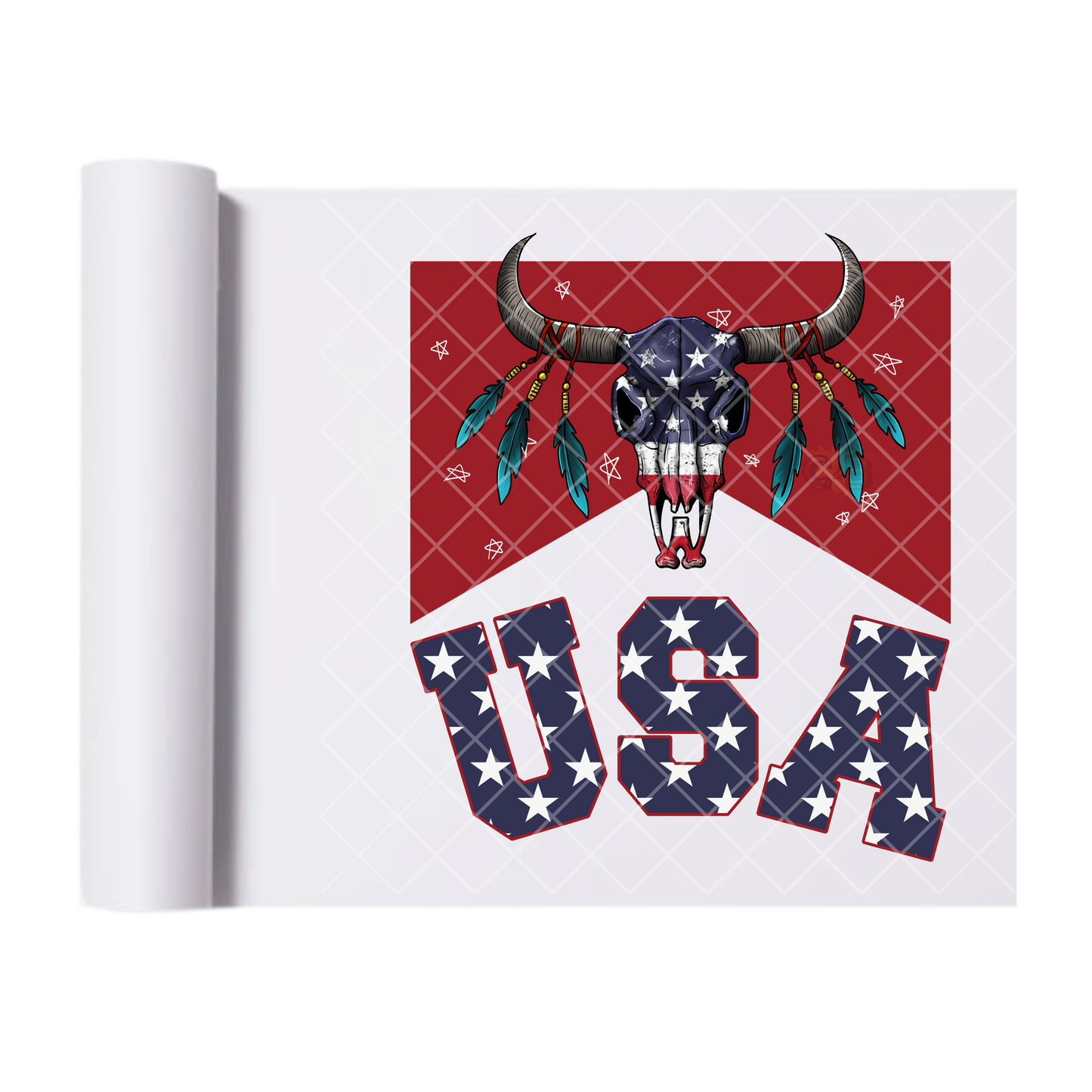 American Heritage USA - Direct Print Film Transfer for Trendy T-Shirts, Cotton, Polyester & Blends - High-Quality Print
