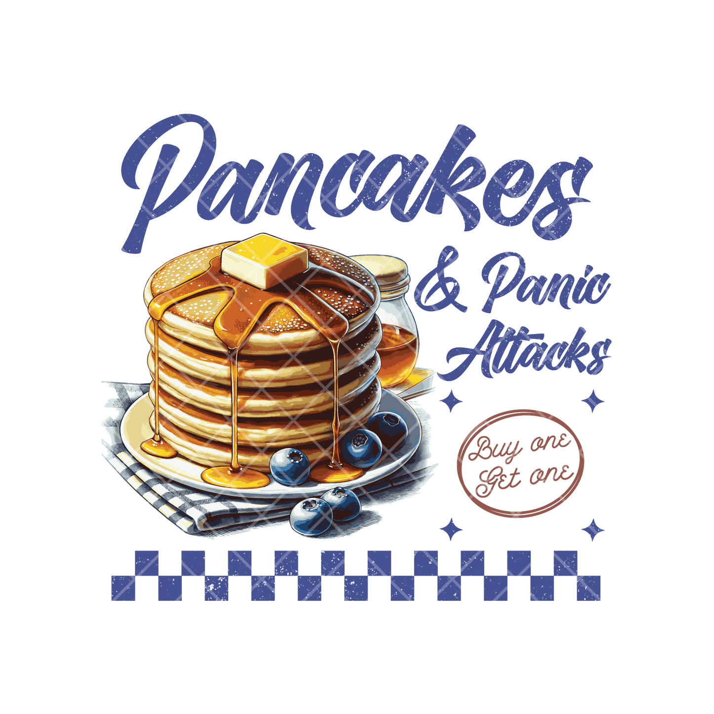 Pancakes And Panic Attacks PNG