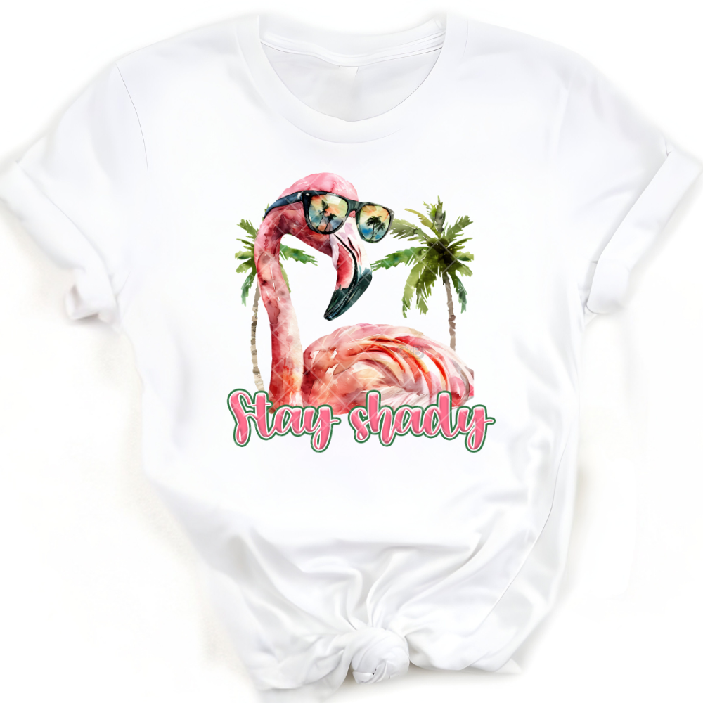 Stay Shady Flamingo PNG